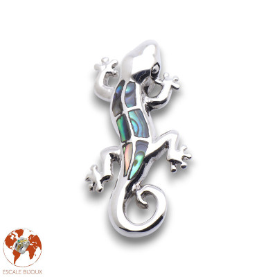 pendentif gecko pour homme