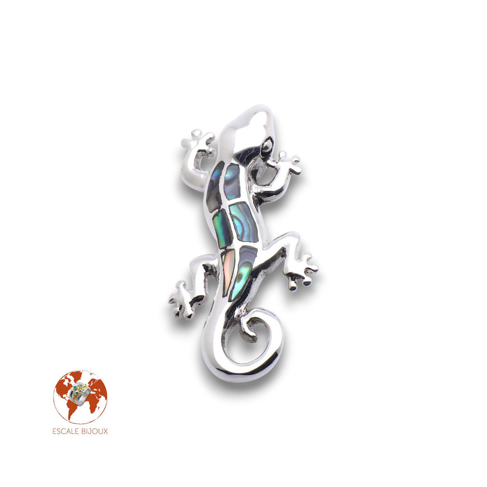pendentif gecko pour homme