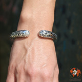 jonc argent femme