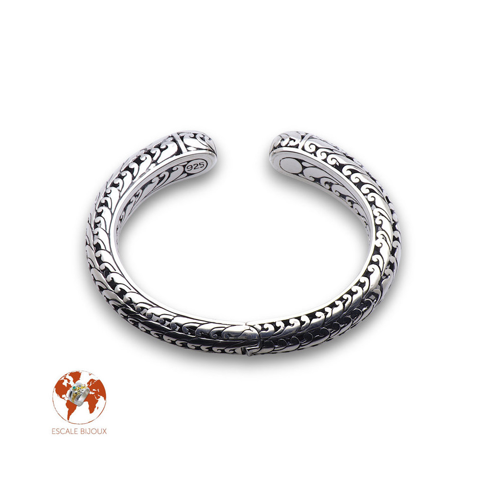jonc ouvert argent 925