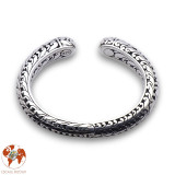 jonc ouvert argent 925