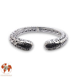 bracelet jonc ouvert argent femme