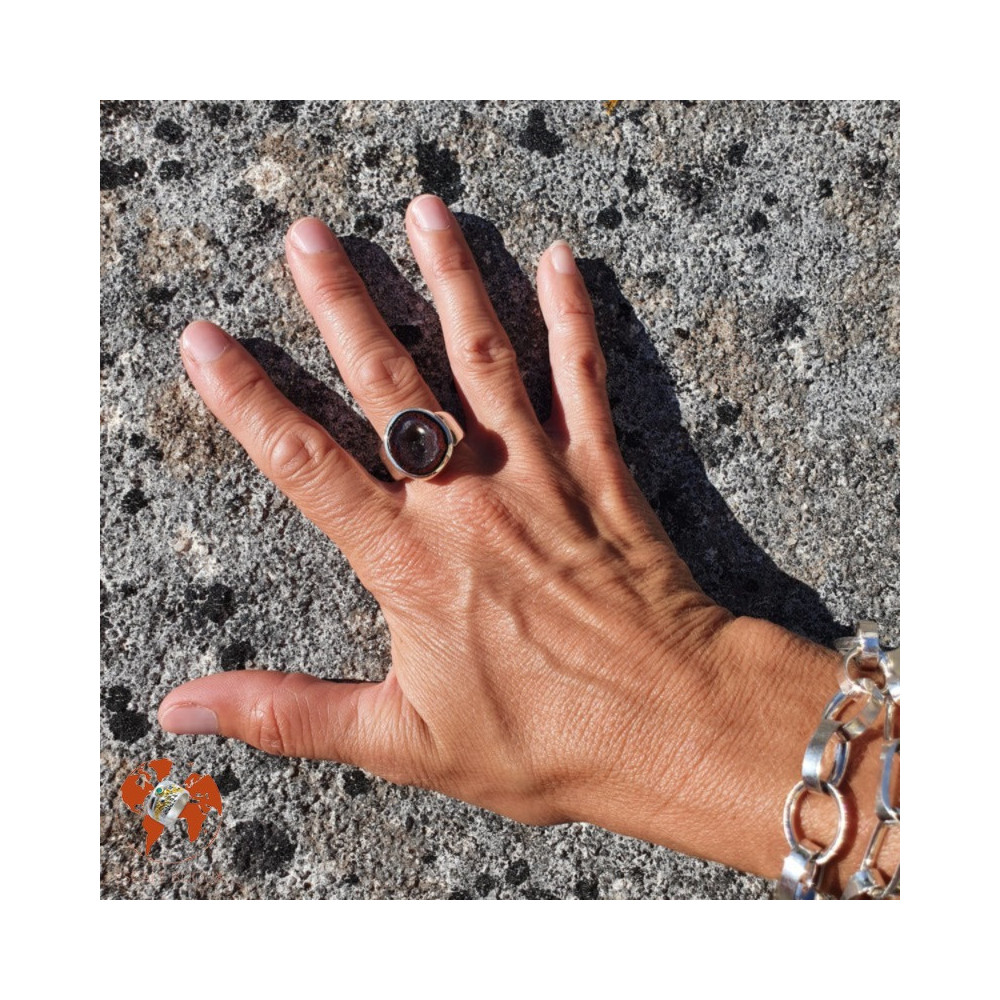 tabasco geode ring