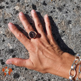 tabasco geode ring
