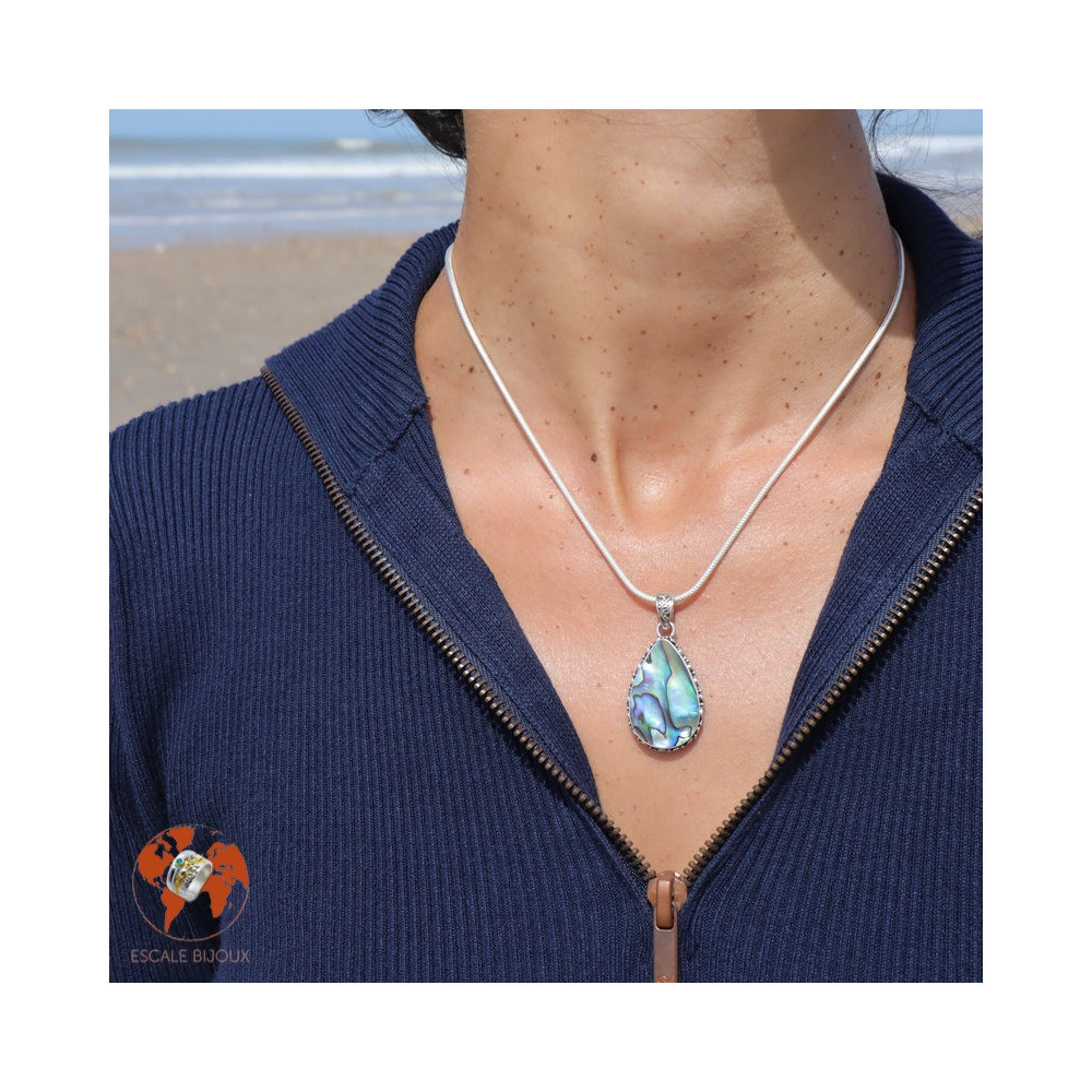 pendentif nacre abalone