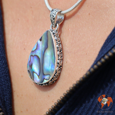 pendant abalone shell