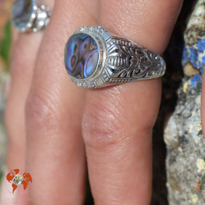 bague abalone
