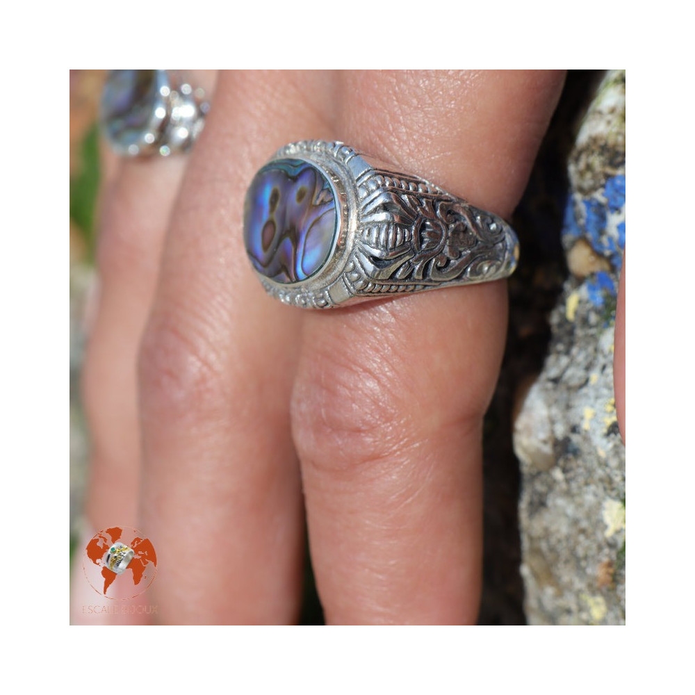 bague abalone