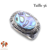 bague nacre abalone