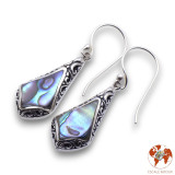 boucles d oreilles abalone