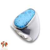 bague turquoise pour homme
