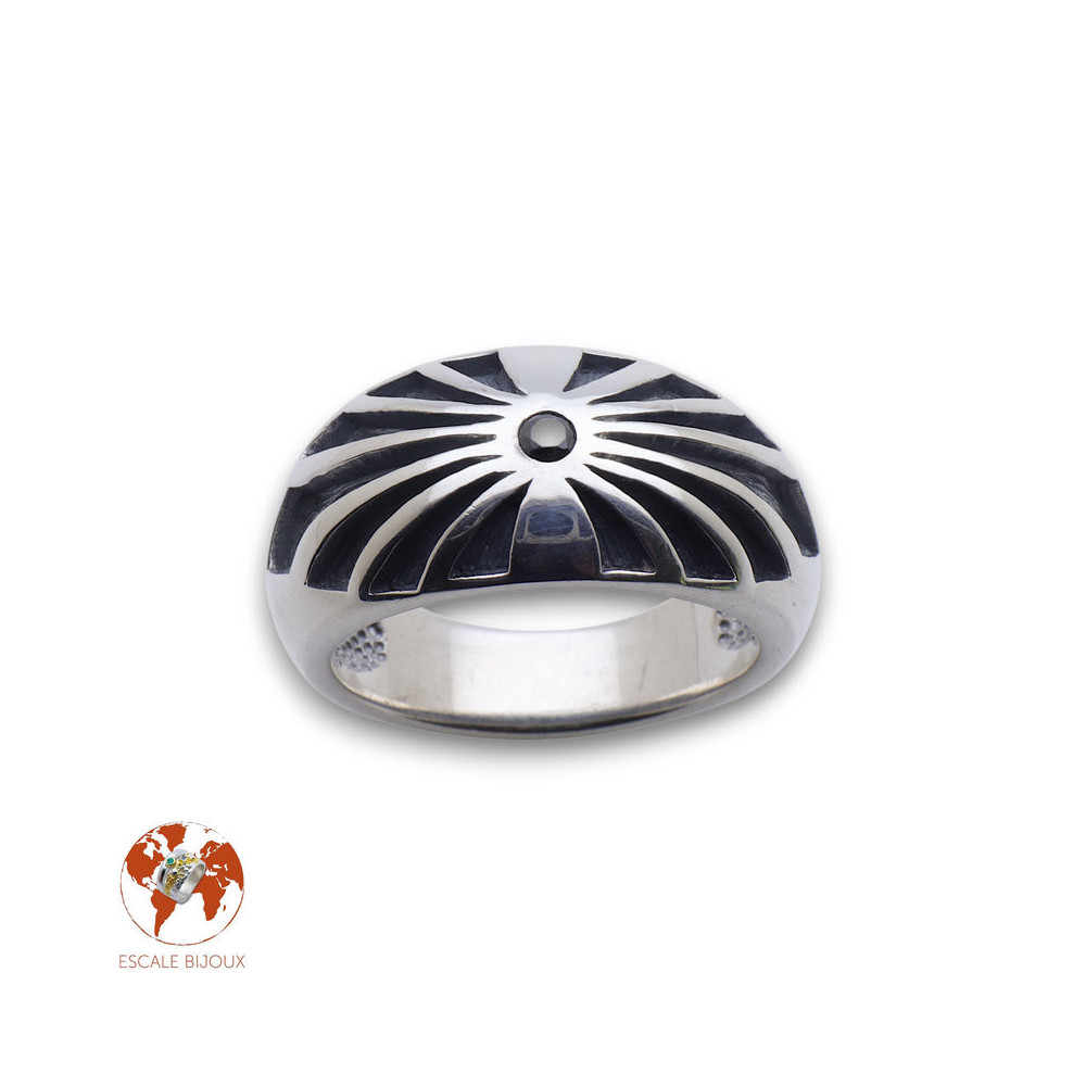 onyx bague homme