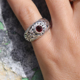 bague grenat
