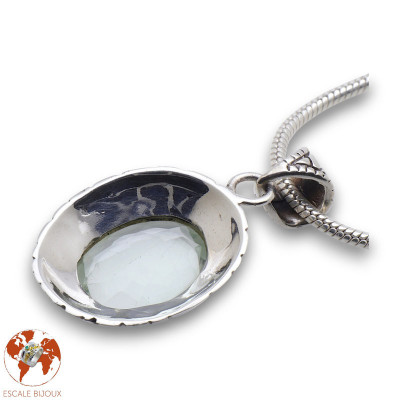 pendentif prasiolite