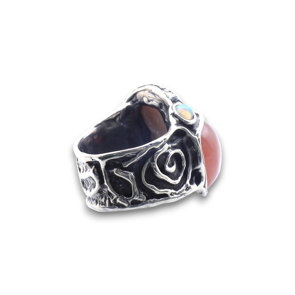 nacre bague creation