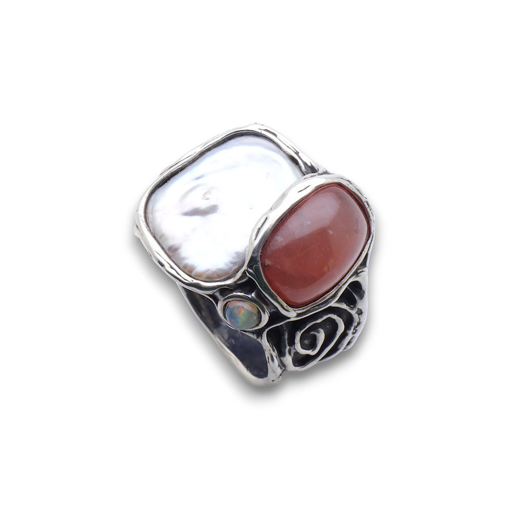 bague créateur argent
