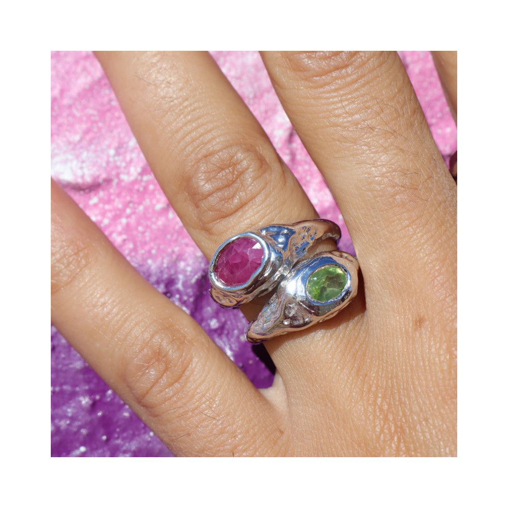 bague péridot