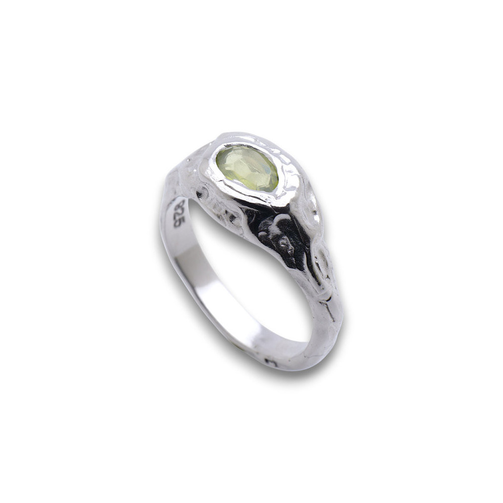 bague péridot femme