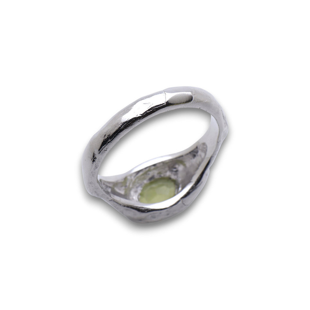 bague péridot homme