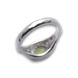 bague péridot homme
