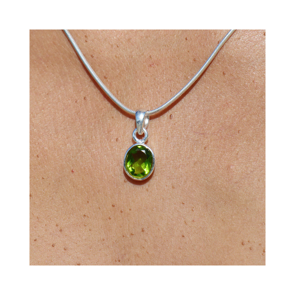 pendentif péridot