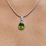 pendentif péridot