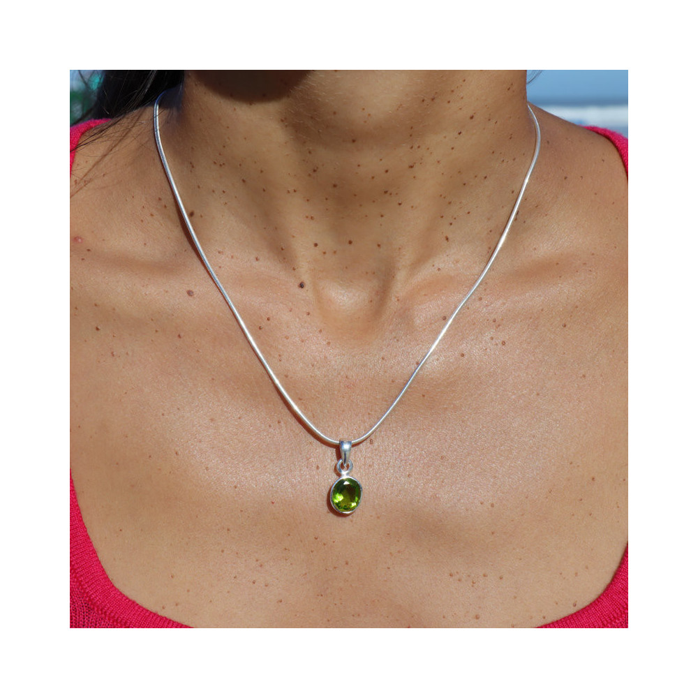 pendentif peridot