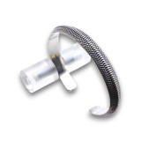 jonc argent massif femme