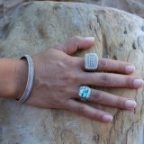 bague argent 925