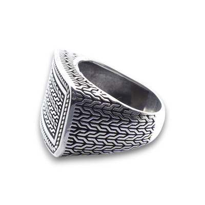 bague argent unisex