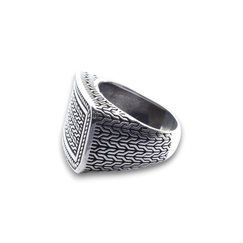 bague argent unisex