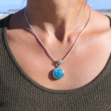 pendentif ormeau abalone coquillage