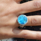 bague nacre abalone
