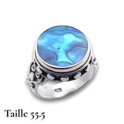 bague ormeau abalone