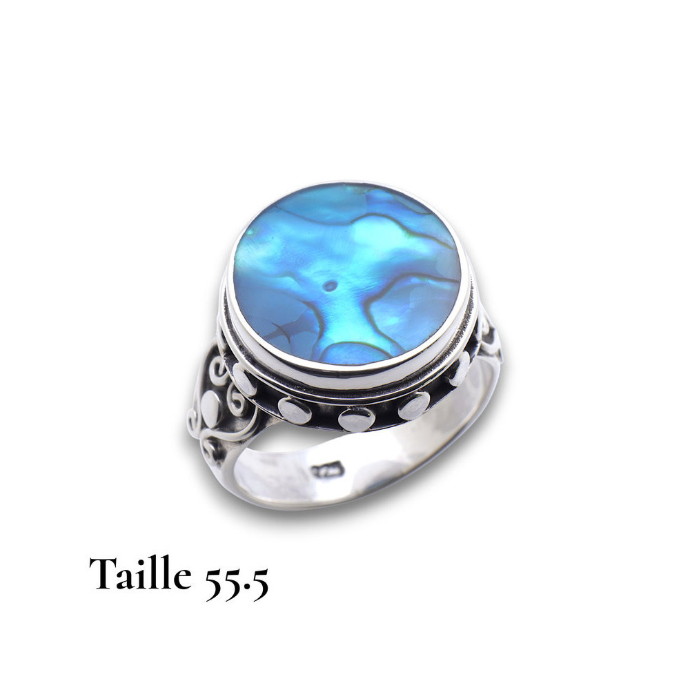 bague ormeau abalone