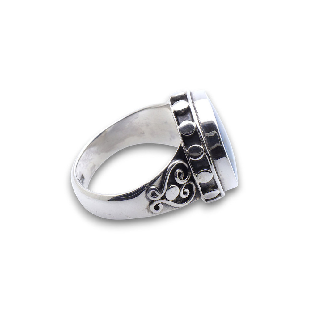 bague en abalone