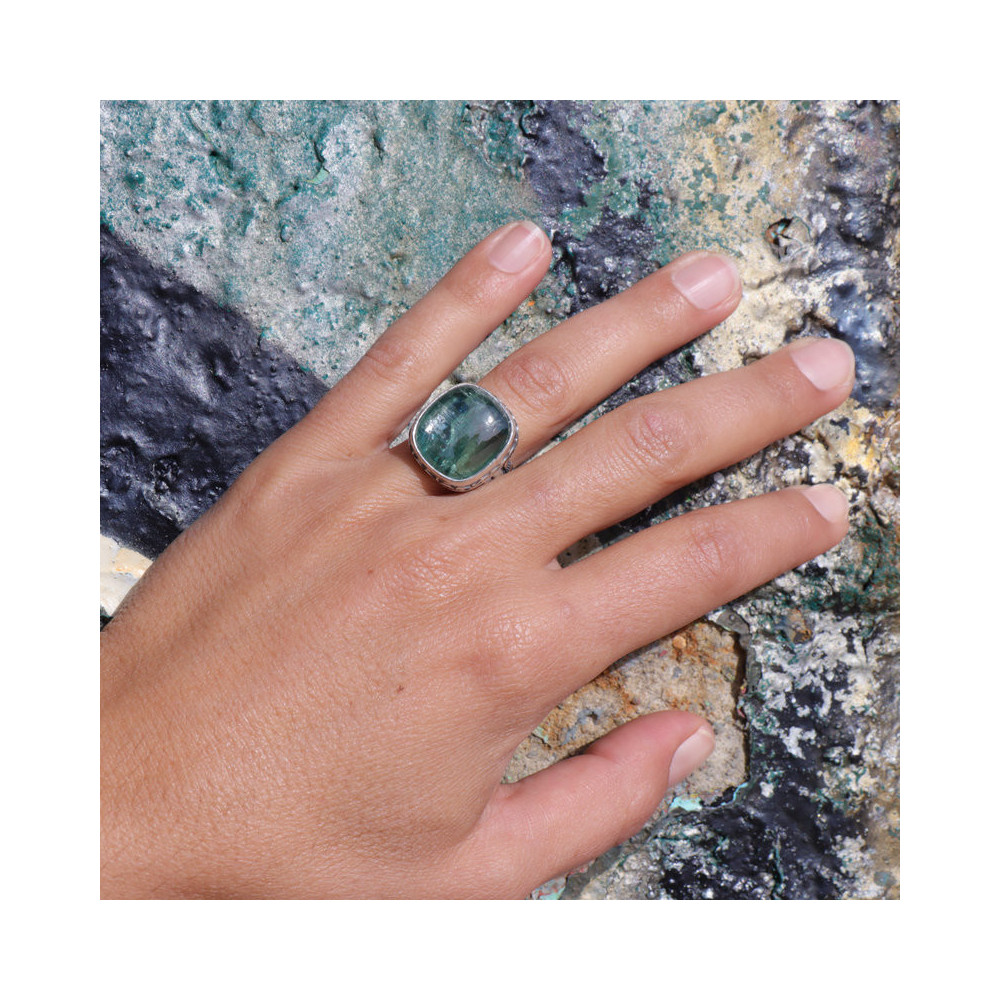 bague cyanite