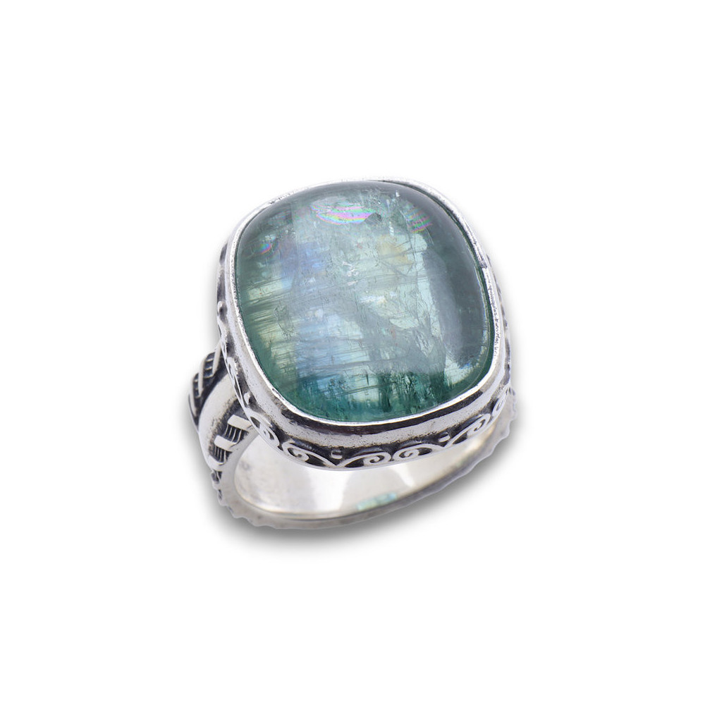 cyanite verte bijouterie