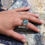 cyanite verte bijouterie