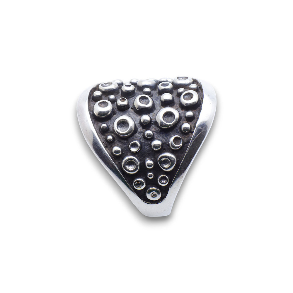 bague argent ventouse