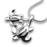 bijou argent tortue