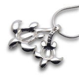 pendentif argent tortue