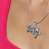 pendentif tortue argent femme
