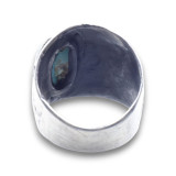 bague argent zeus turquoise