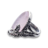 bague cameleon argent
