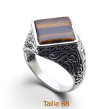 bague oeil de tigre