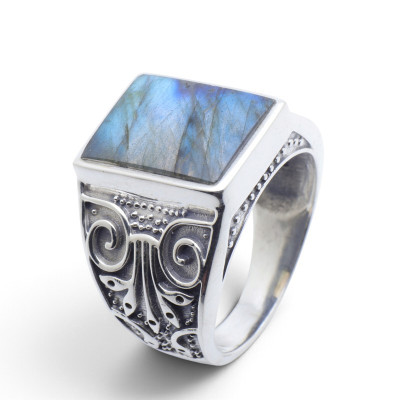 bague labradorite