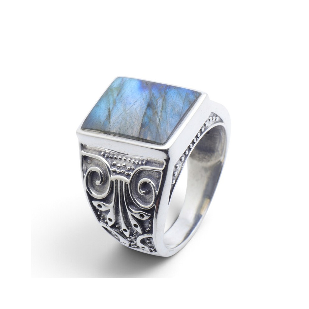 bague labradorite