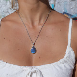 petit pendentif labradorite