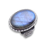 bague labradorite argent femme